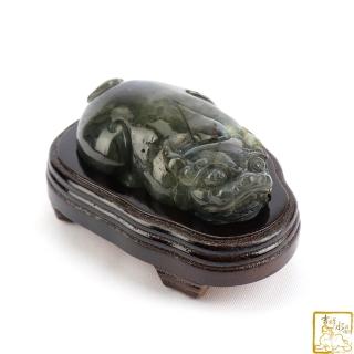 【吉祥水晶】拉長石貔貅 208g(開運旺財)