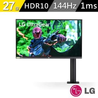 【LG 樂金】27型 Nano IPS 1ms  Ergo 專業玩家電競顯示器(27GN880-B)