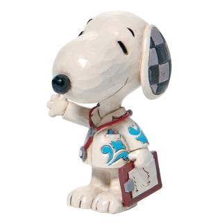 【Enesco】精品家飾 SNOOPY 史努比醫生迷你居家擺飾