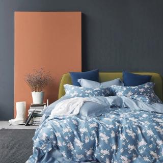 【情定巴黎】梓戀 尊榮天絲60支親膚鋪棉兩用被床包組二選一(加大-可包覆5-35cm-型錄品)