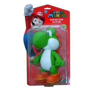 【Nintendo 任天堂】《任天堂》SM 9吋塑偶-耀西