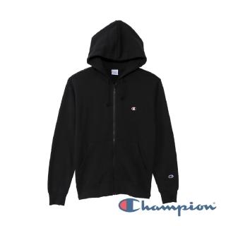 【Champion】BASIC連帽外套-黑色