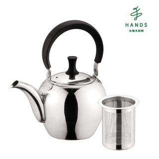 【TOKYU HANDS 台隆手創館】日本PEARL 不鏽鋼茶壺600ml-附濾網(HB-4420)