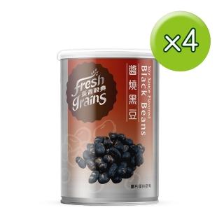 【長青穀典】醬燒黑豆4罐組(85g/罐)