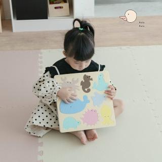 【PatoPato】知育玩具 - 海洋生物配對拼圖(想像創造 手眼協調 發揮創意)