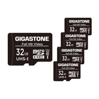 【Gigastone 立達國際】5入組 microSDHC UHS-Ⅰ U1 32GB相機攝影記憶卡(32G/支援兒童相機/手機/相機/音箱)