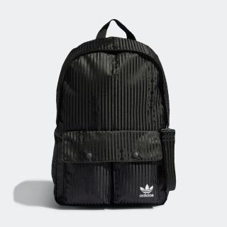 【adidas 愛迪達】後背包 運動 雙肩包 電腦包 登山包 書包 W BP 黑 HD7025