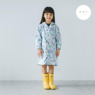 【w.p.c】空氣感兒童雨衣/超輕量防水風衣 附收納袋(動物奇緣L)