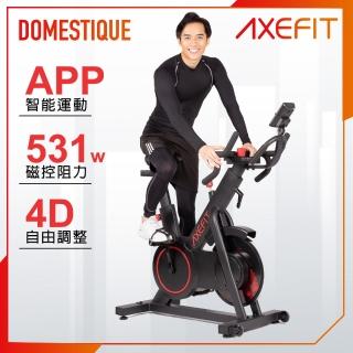 【well-come 好吉康】AXEFIT 破風者磁控飛輪車 531w磁控強阻力(4D自由調整/專屬APP)