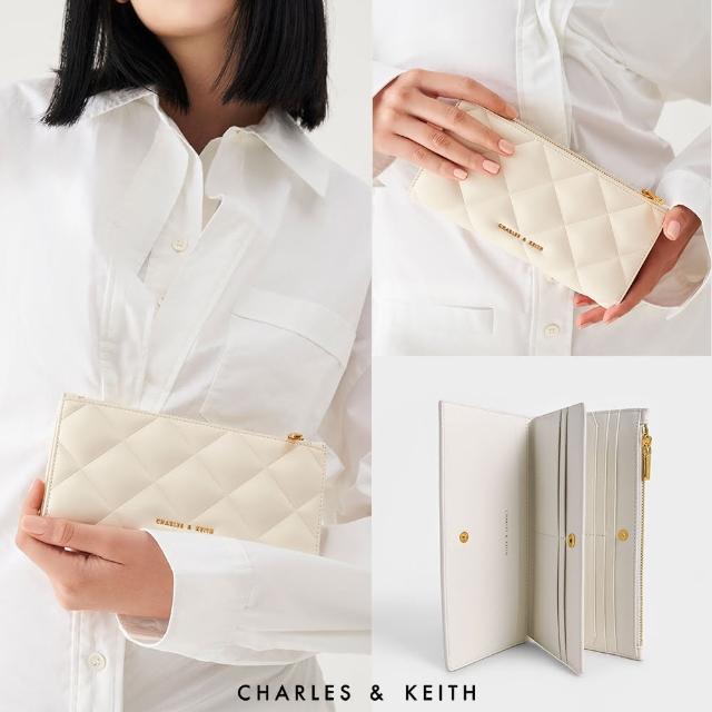 【CHARLES & KEITH】菱格長夾-共五色