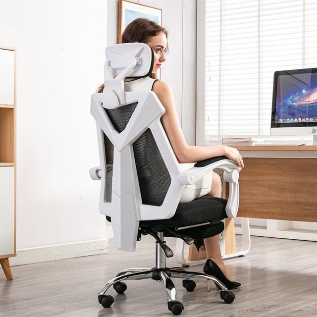 【好時家居】劍型人體工學電腦椅(電競椅 電腦椅 辦公椅 躺椅 人體工學椅)