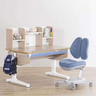 【SingBee 欣美】coobee L板型成長機能桌椅組(CB-602/132雙背椅/兒童成長桌椅組/成長書桌椅/潔菌板)
