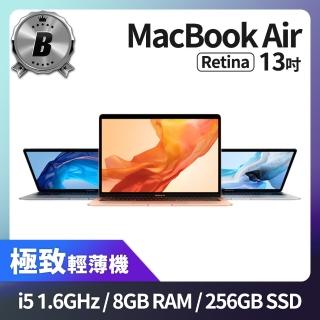 【Apple 蘋果】A 級福利品 MacBook Air Retina 13吋 i5 1.6G 處理器 8GB 記憶體 256GB SSD(2019)