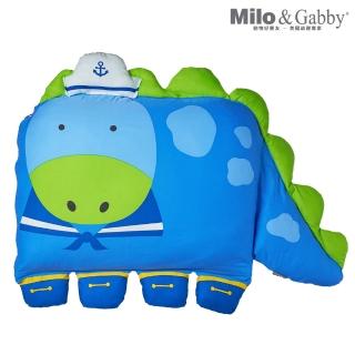 【Milo&Gabby】動物好朋友-莫代爾大枕頭套(Dylan水手恐龍)