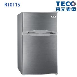 【TECO 東元】福利品★101公升雙門冰箱(R1011S)