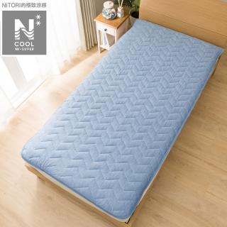 【NITORI 宜得利家居】極致涼感 保潔墊 N COOL WSP N DBL 雙人(保潔墊 極致涼感 NCOOL)