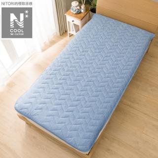 【NITORI 宜得利家居】極致涼感 保潔墊 N COOL WSP N DBL 雙人加大(保潔墊 極致涼感 NCOOL)