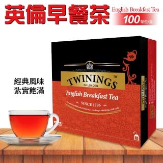 【Twinings 唐寧茶】英倫早餐茶(2gx100入x1盒)