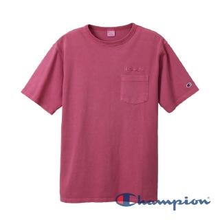 【Champion】Campus口袋短Tee-紫色