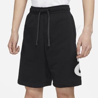 【NIKE 耐吉】短褲 男款 籃球褲 運動短褲 慢跑 AS M NSW SL FT SHORT 黑 DM5488-010