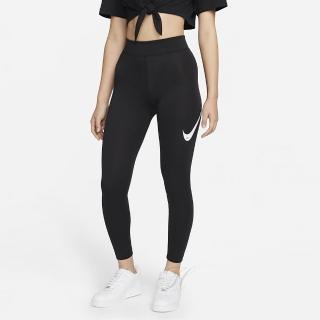 【NIKE 耐吉】長褲 女款 運動長褲 緊身褲 慢跑 AS W NSW SWSH HR TIGHT 黑 DM6208-010