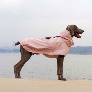 【CAMPET】SPACE α 全境快穿衝鋒衣-太空灰-S~L(寵物全防水風雨衣)