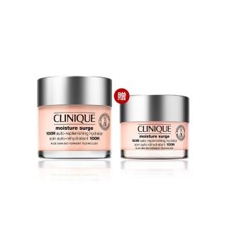 【CLINIQUE 倩碧】水磁場澎彈透亮爆水組(水磁場100H活水循環保濕凝膠75ml/週年慶預購)