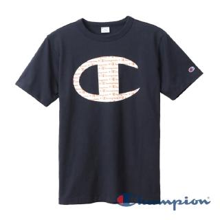 【Champion】Campus C Logo短Tee-深藍色