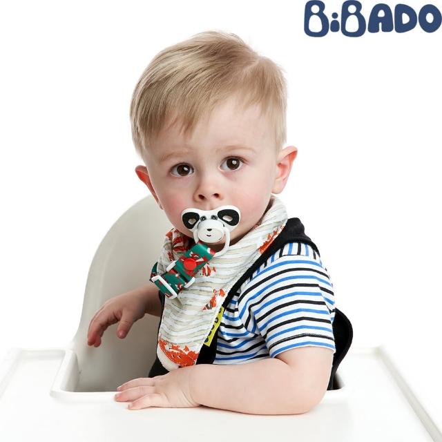 【英國BiBADO】雙層竹纖維口水巾圍兜 嬰兒 三角圍兜(多款可選)