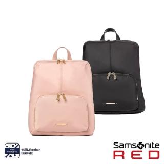 【Samsonite RED】DEVLINE 女用商務休閒抗菌後背包 多色可選(QF6)