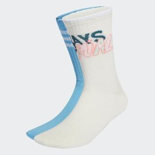 【adidas官方旗艦館】ALWAYS ORIGINAL 中筒襪 2 雙入 男/女(HT4675)
