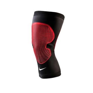 【NIKE 耐吉】PRO HYPERSTRONG護膝套 護具 2.0 紅黑白(NMS71002LG)