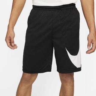 【NIKE 耐吉】短褲 男款 籃球短褲 運動短褲 AS M NK DF HBR 10IN SHORT 3.0 黑 DH6764-013