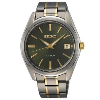 【SEIKO 精工】CS系列 鈦金屬 日系簡約腕錶(SUR377P1/6N52-00B0G)