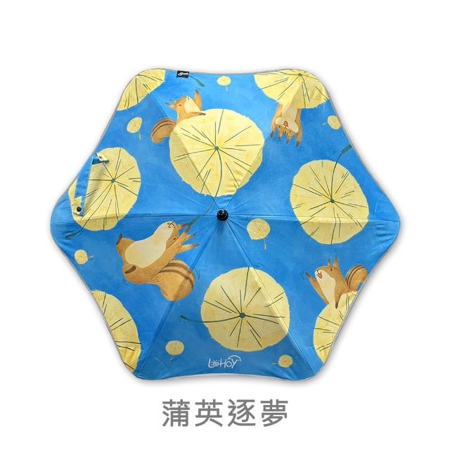 【LOHOY】童趣圓夢傘 兒童防戳圓角雨傘(兒童晴雨傘 圓角雨傘 防戳雨傘)