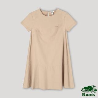 【Roots】Roots 女裝- 摩登週間系列 魚尾平織洋裝(咖色)