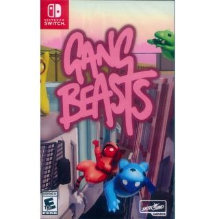 【Nintendo 任天堂】NS Switch 萌萌小人大亂鬥 Gang Beasts(英文美版)