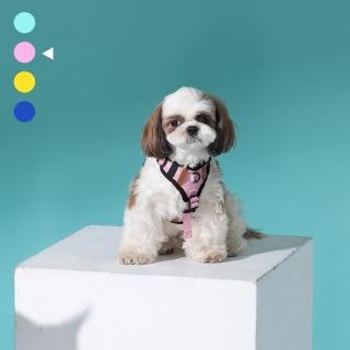 【PurrPaw 呼嚕抱抱】Pawfect-Fit! 寵物胸背帶-XS(台灣設計 輕量透氣 四色 免套頭設計)