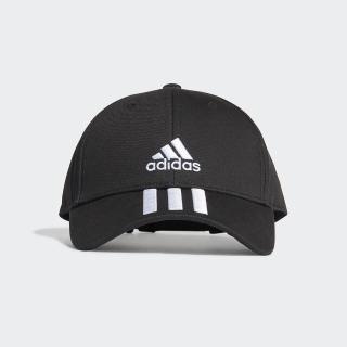 【adidas 愛迪達】帽子 棒球帽 老帽 遮陽帽 運動帽 BBALL 3S CAP CT 黑 FK0894