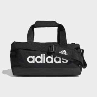 【adidas 愛迪達】側背包 訓練 運動 健身 旅行 運動包 LINEAR DUF XS 黑 GN1925