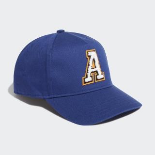 【adidas 愛迪達】帽子 棒球帽 遮陽帽 運動帽 BBALL CAP A 藍 GR9693