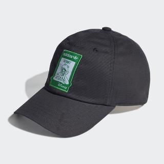 【adidas 愛迪達】帽子 棒球帽 遮陽帽 運動帽 科米蛙 迪士尼 三葉草 NOT EASY CAP 黑 GN2289