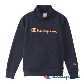 【Champion】Womens Golf 女草寫Logo高領上衣 -深藍色