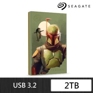 【SEAGATE 希捷】FireCuda Gaming 外接硬碟 2TB - 星際大戰x曼達洛人-波巴費特限定版(STKL2000406)