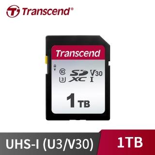 【Transcend 創見】1TB V30 UHS-I 記憶卡(TS1TSDC300S)