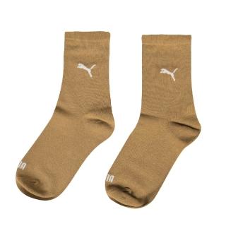 【PUMA】長襪 Fashion Ankle Socks 男女襪 咖啡棕 台灣製 休閒 襪子(BB126107)
