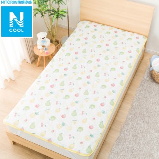 【NITORI 宜得利家居】接觸涼感 孩童用保潔墊 N COOL N FRUIT(孩童用保潔墊 接觸涼感 FRUIT N COOL)