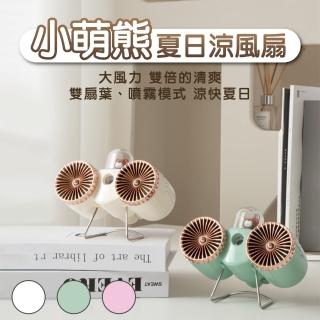 【生活美學】負離子飛行機風扇(雙孔扇/繽紛多色/可噴霧)