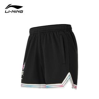 【LI-NING 李寧】球星系列  Jimmy Butler籃球比賽短褲黑色(AKSS365-1)