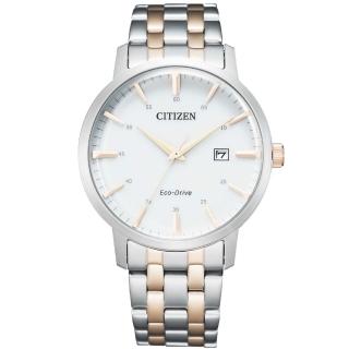 【CITIZEN 星辰】光動能大三針簡約時尚腕錶-40mm(BM7466-81H)